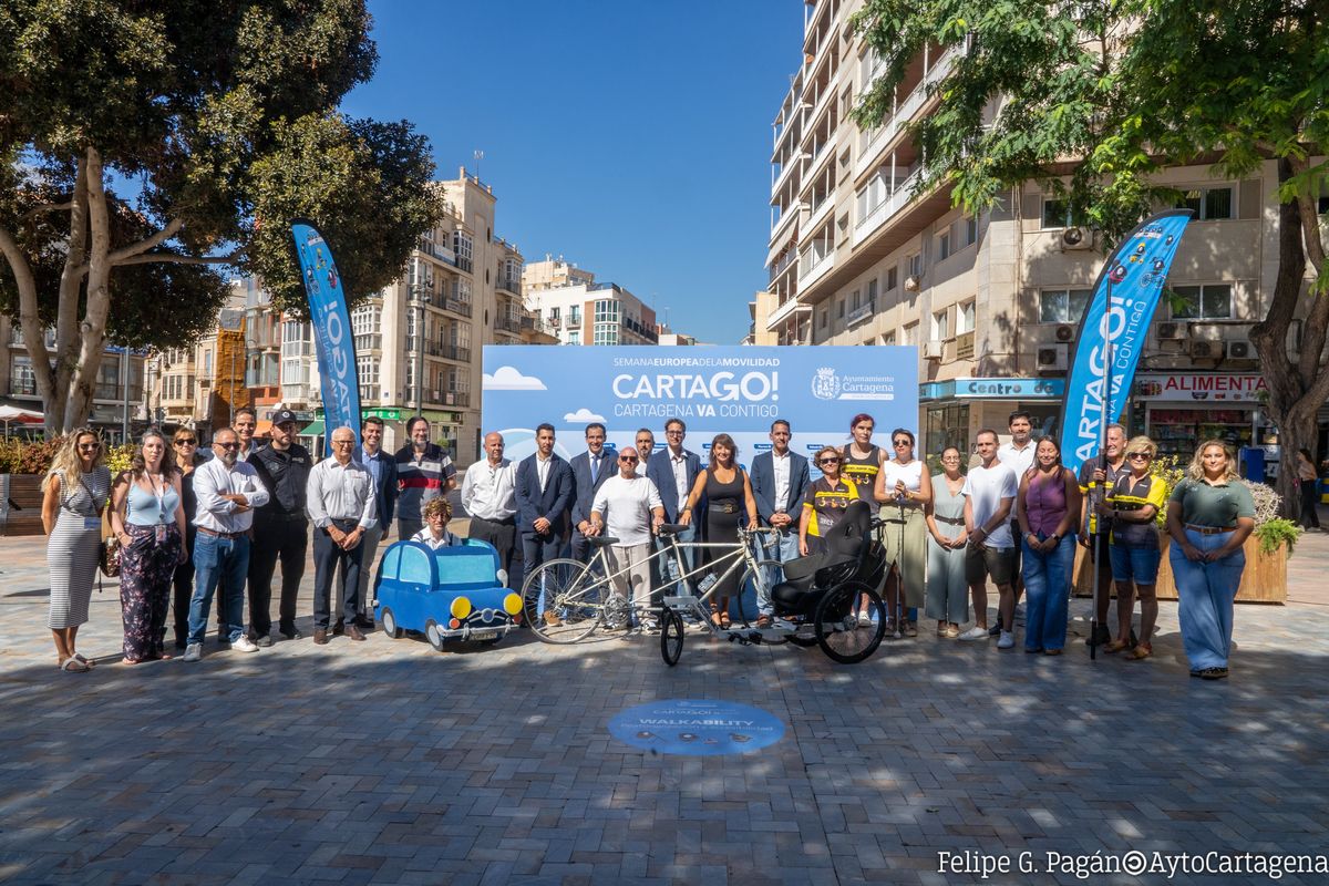 Presentaci�n de la Semana Europea de Movilidad en Cartagena