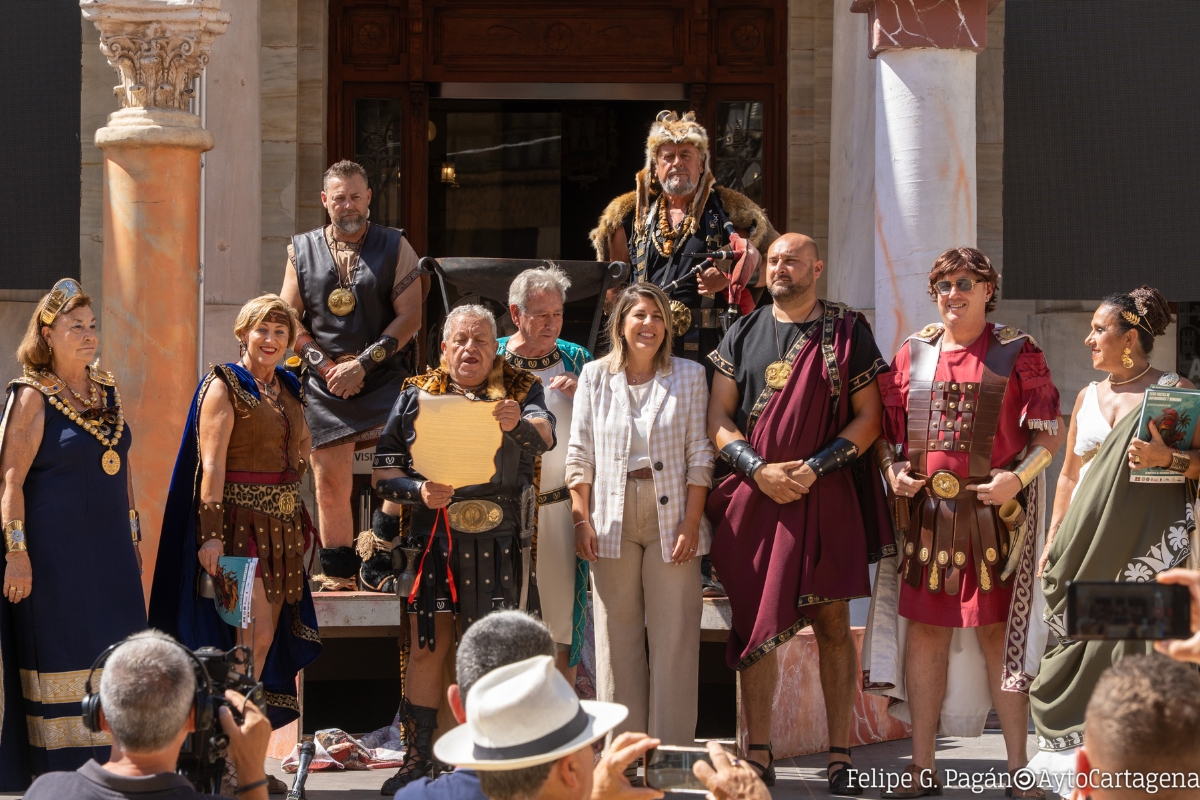 Carthagineses Y Romanos Invaden Las Calles De Cartagena Y Se Preparan 
