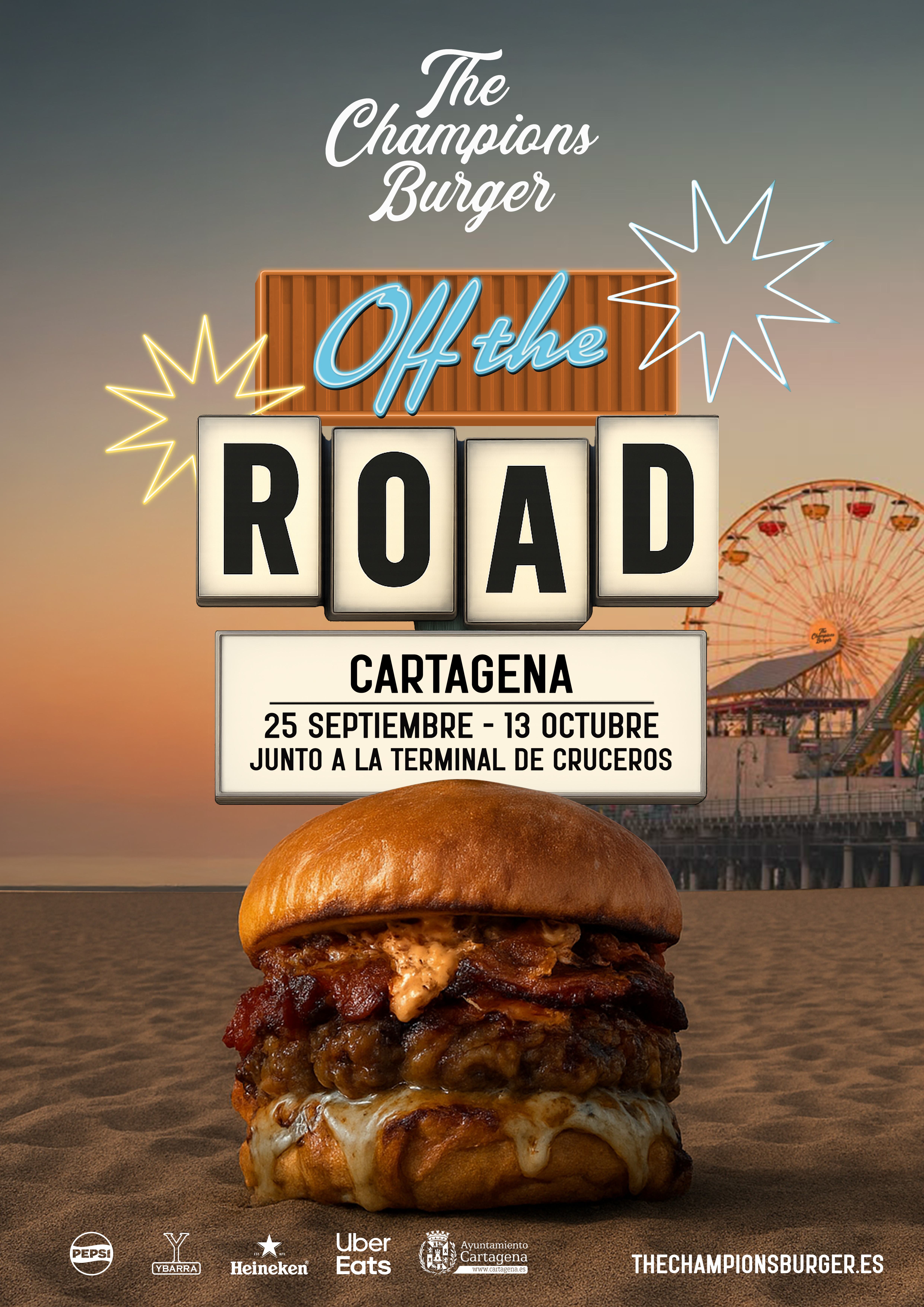 Champions Burguer en Cartagena