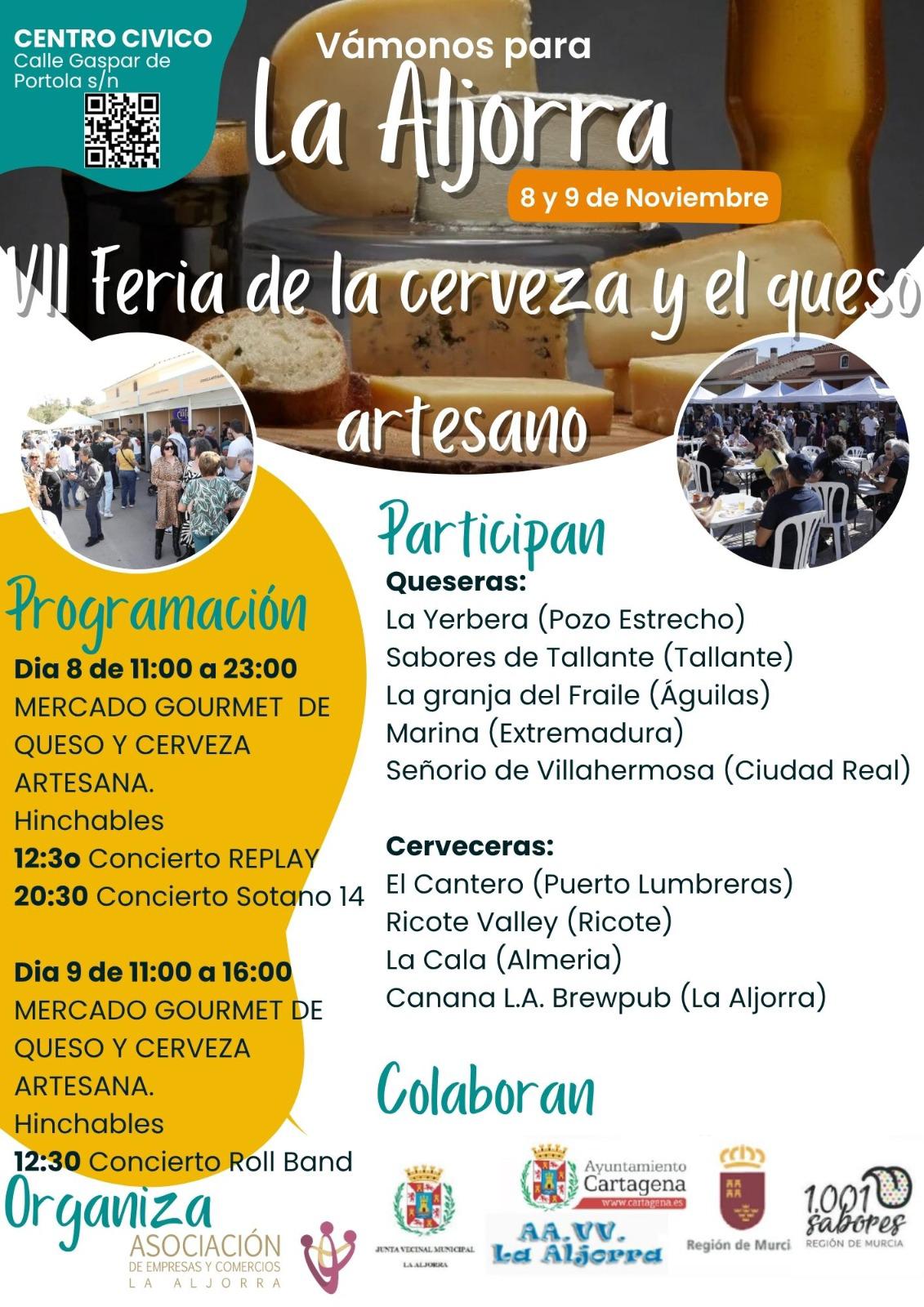 VII Feria de la Cerveza y el Queso Artesano en La Aljorra