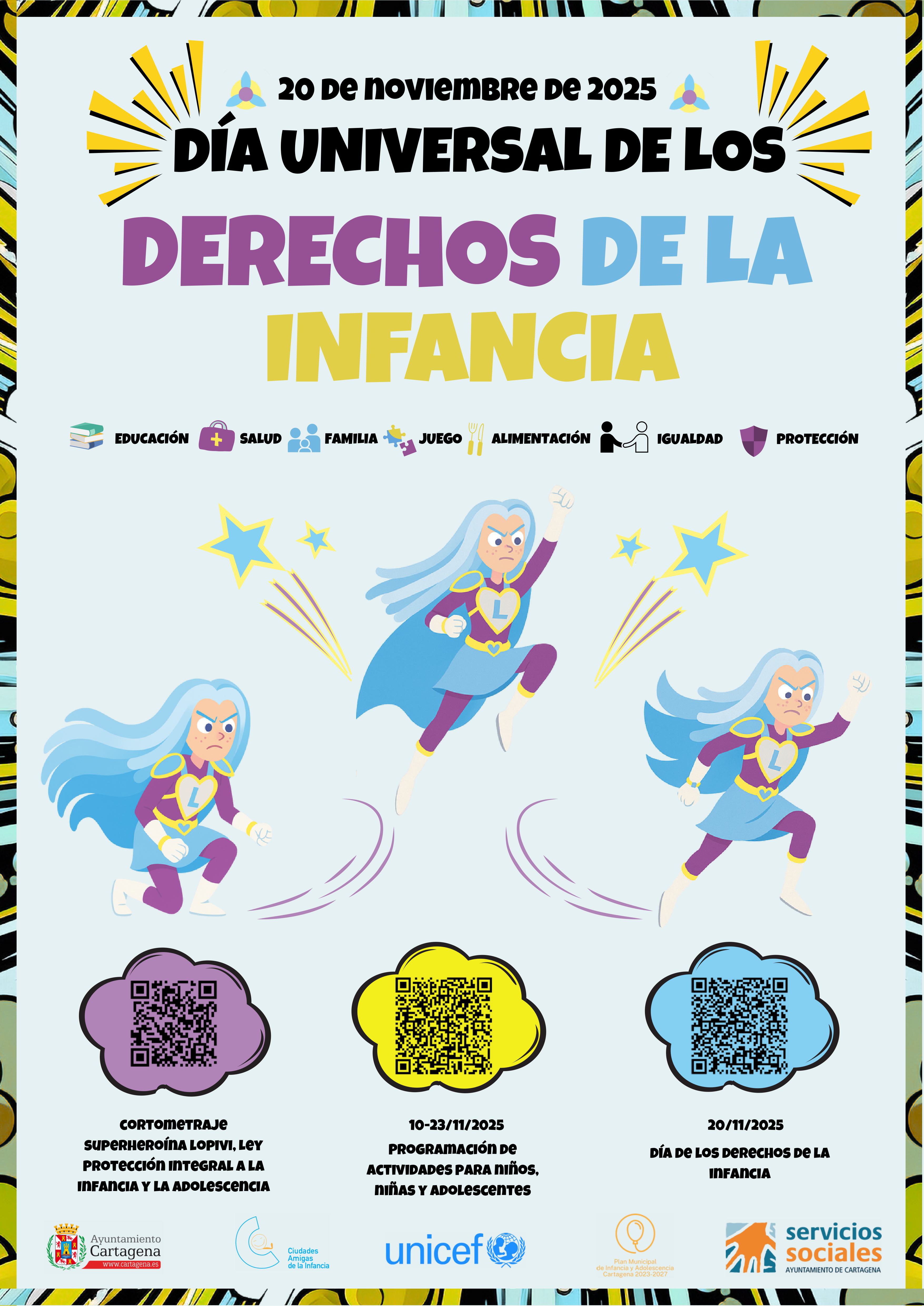 Cartel Da de la Infancia 2025