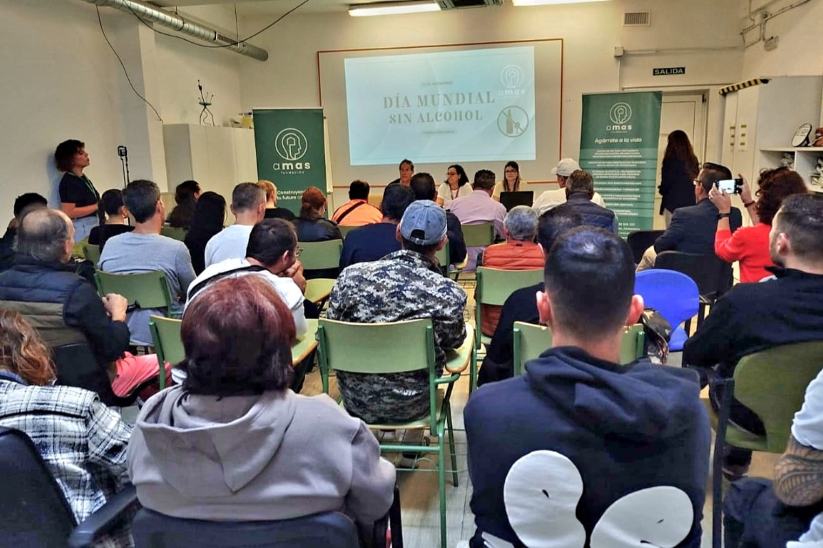 Actividad 14 noviembre 2025 por el Día Mundial sin Alcohol.