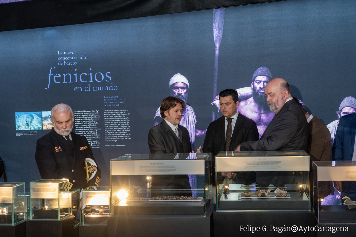 Inauguración de 'Fenicios. Mercaderes del mar'