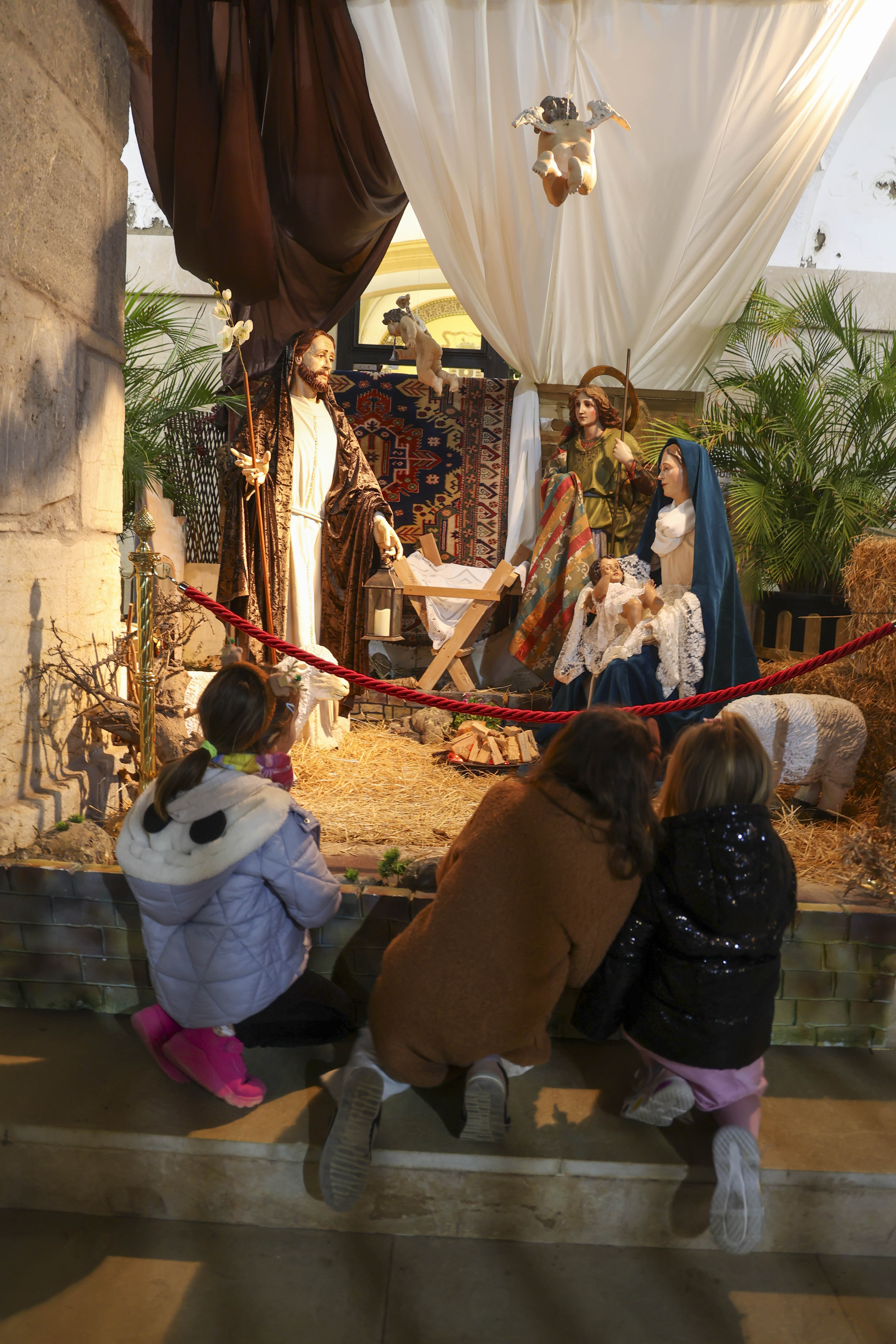 Ruta belenes en Cartagena. Imagen de archivo 2024