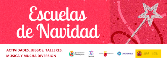 ESCUELA DE NAVIDAD Plan Corresponsables Ayuntamiento de Cartagena