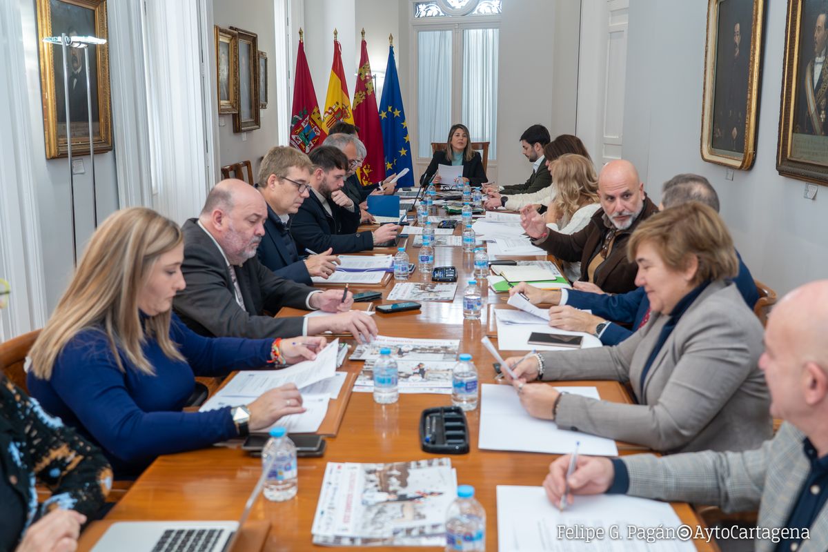 Reunión de la Junta de Gobierno local