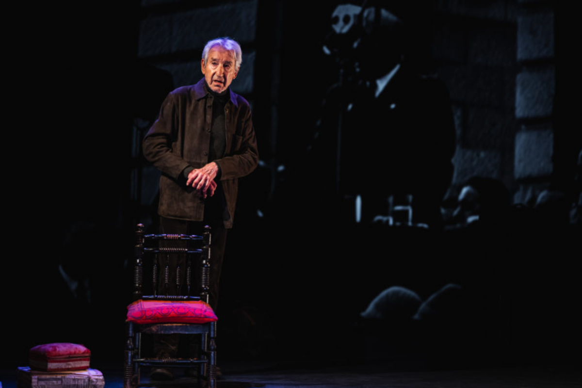 José Sacristán en 'El Hijo de la cómica'. Foto: Pentación Espectáculos