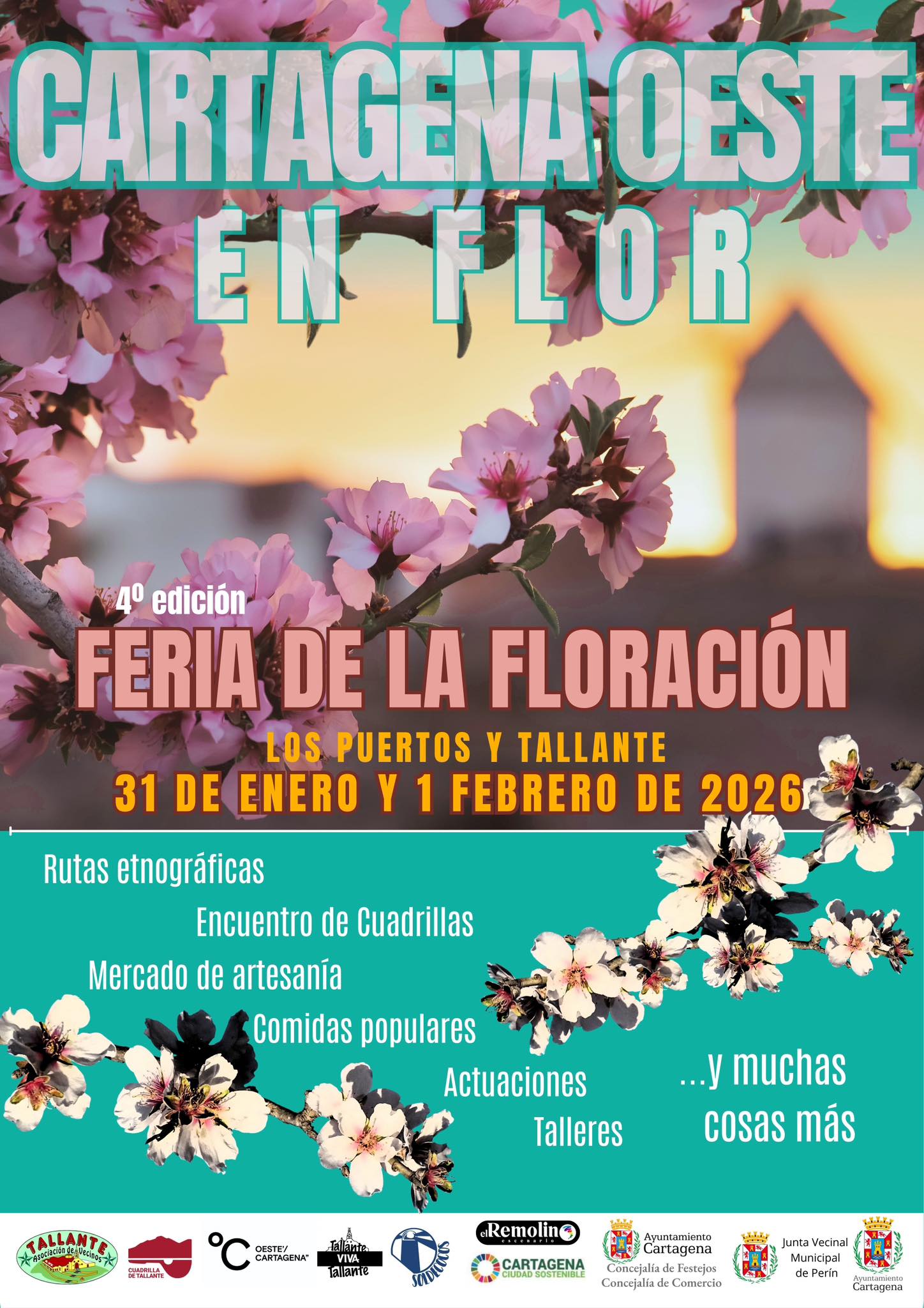 IV feria Cartagena Oeste en Flor