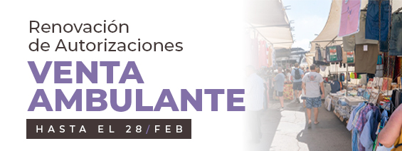 Renovaci�n de Autorizaciones Venta Ambulante