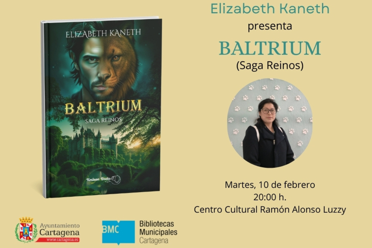 Elizabeth Kaneth presenta su obra Baltrium este martes en El Luzzy