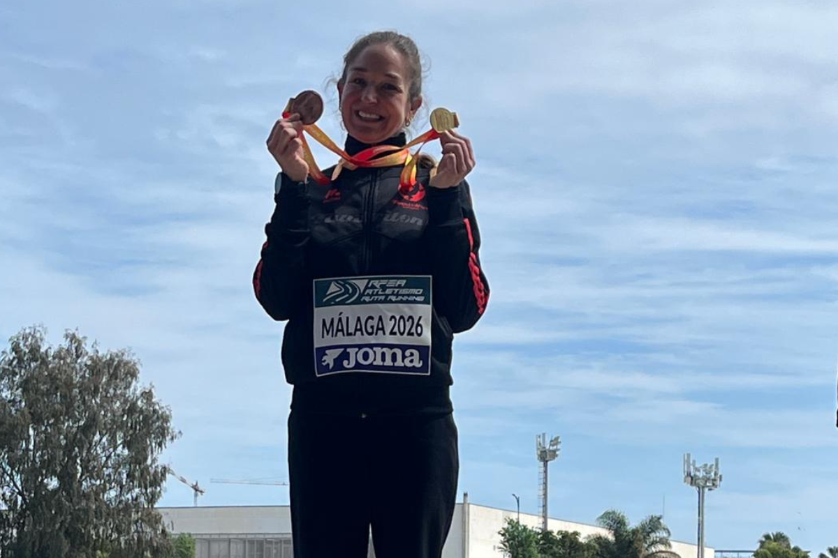 Mercedes Velasco, bronce nacional y r�cord regional en Campeonato de Espa�a de los 50 km celebrado en M�laga 