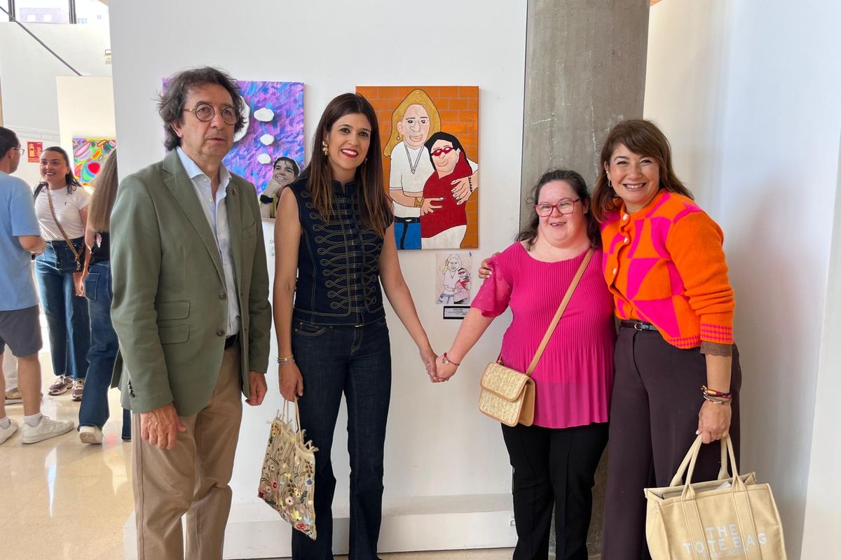 La exposición «Sensaciones 22» de Asido Cartagena puede visitarse en el Centro Cultural Ramón Alonso Luzzy
