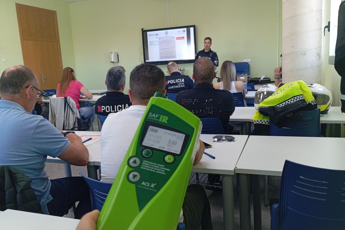 La ESPAC refuerza la formación de medios técnicos de la Policía Local 1 302873