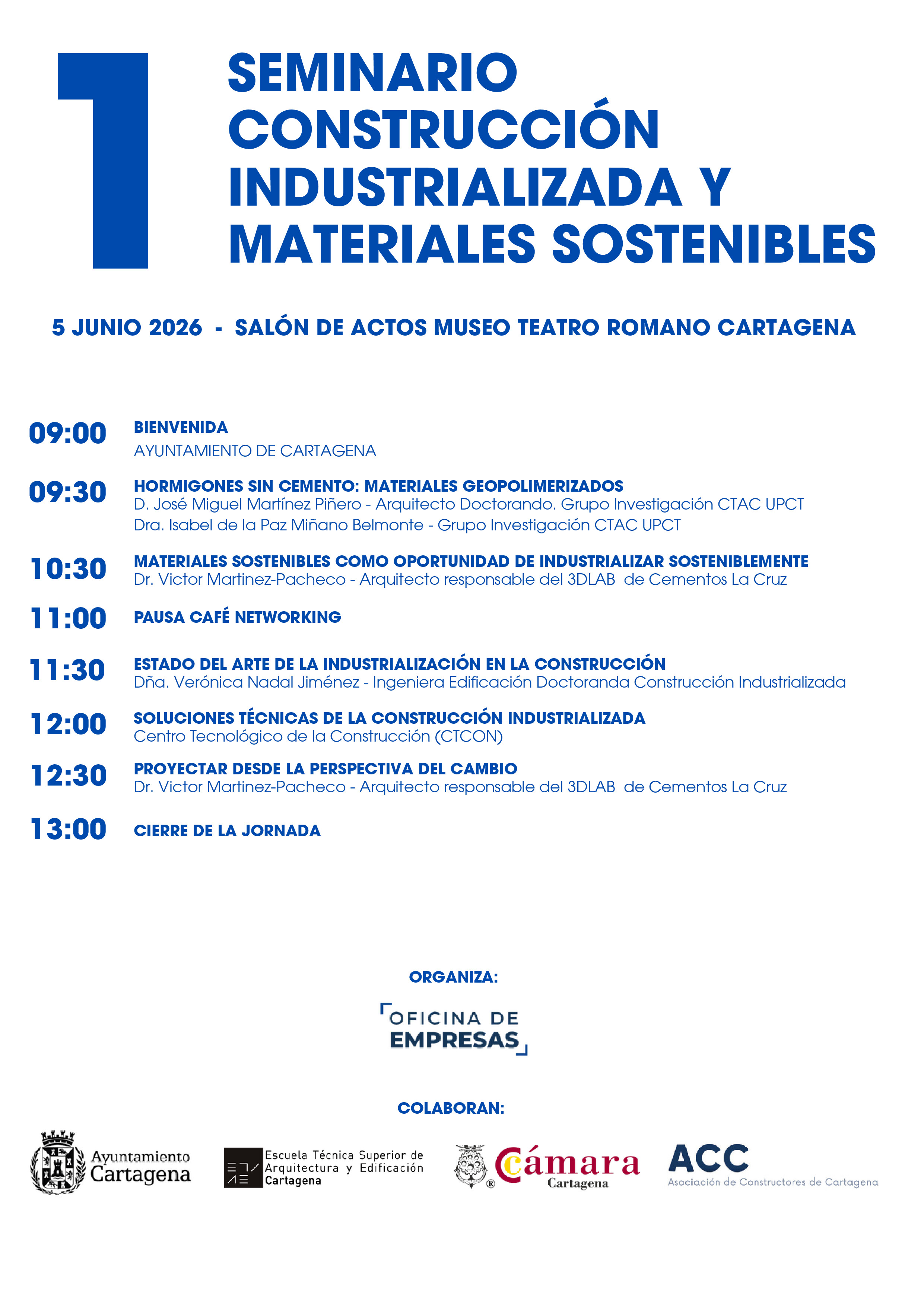 Seminario de construcci�n industrializada y materiales sostenibles