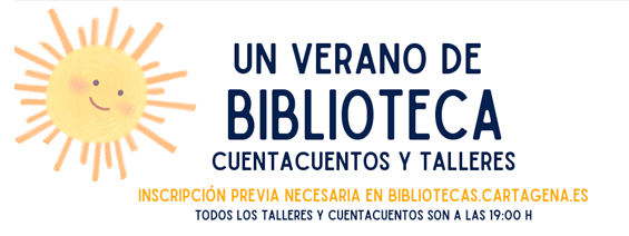 Un verano de Biblioteca - Cuentacuentos y Talleres