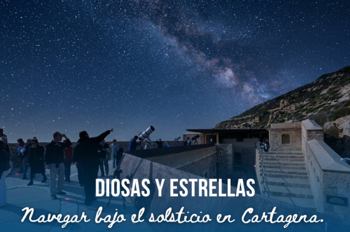 ‘Diosas y Estrellas. Navegar bajo el solsticio en Cartagena’, Cartagena Puerto de Culturas