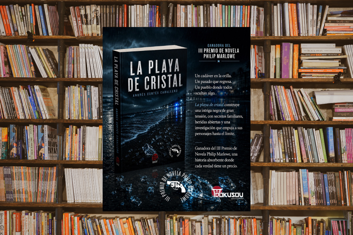 'La playa de cristal', de Andrés Cortés Caballero, gana el III Premio de Novela Philip Marlowe de Cartagena Negra
