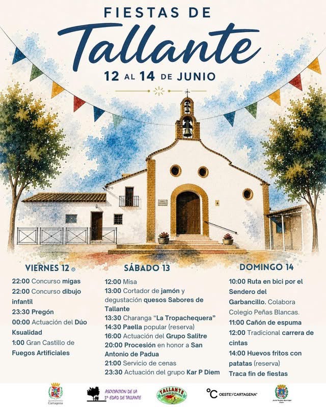 Fiestas de Tallante 2026