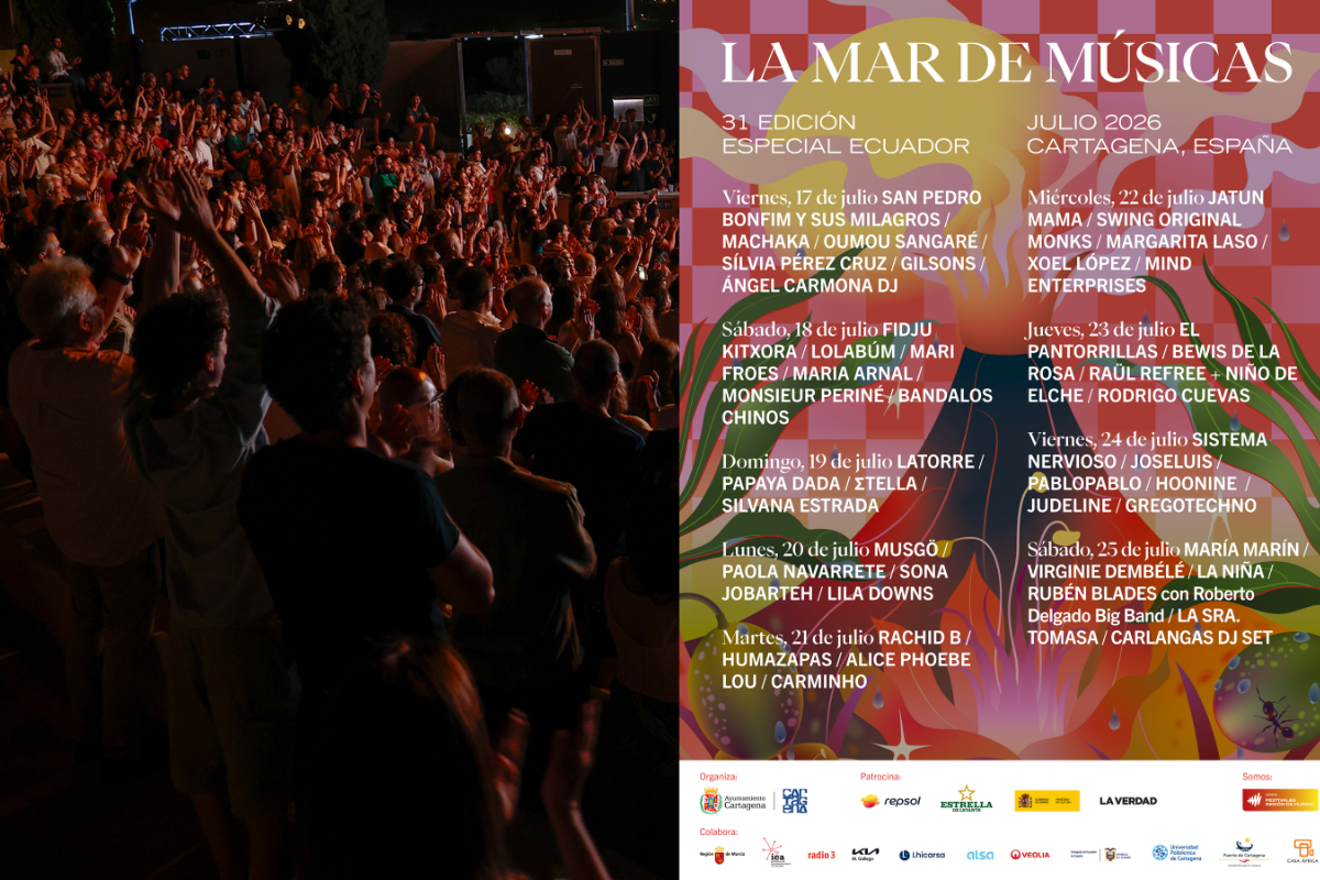 Programación La Mar de Músicas 2026