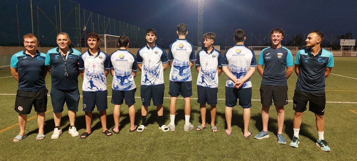Cartagena se promociona en la Donosti Cup 2026 con el equipo ‘Cartagena Élite’