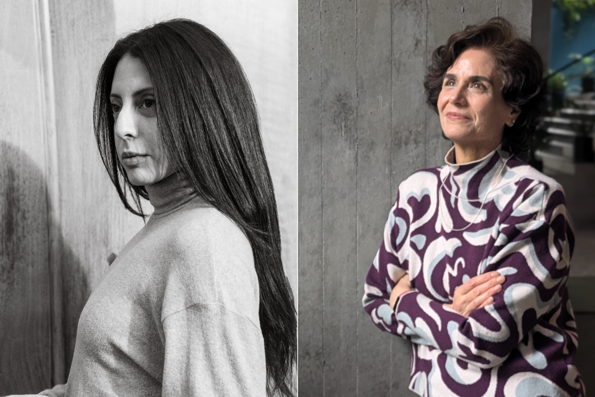Mónica Ojeda y Gabriela Alemán