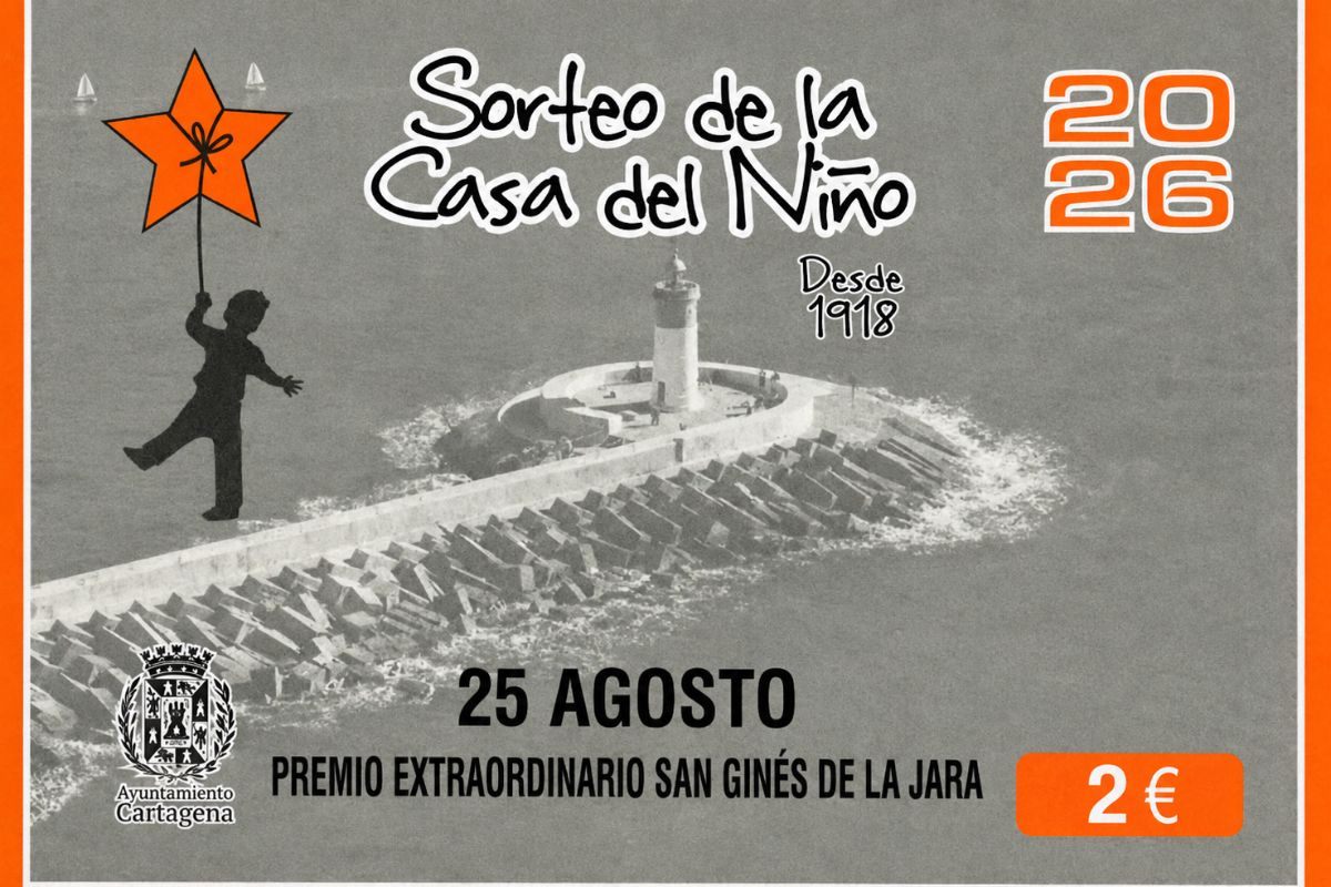 San Ginés de la Jara protagoniza una edición especial de la Rifa de la Casa del Niño