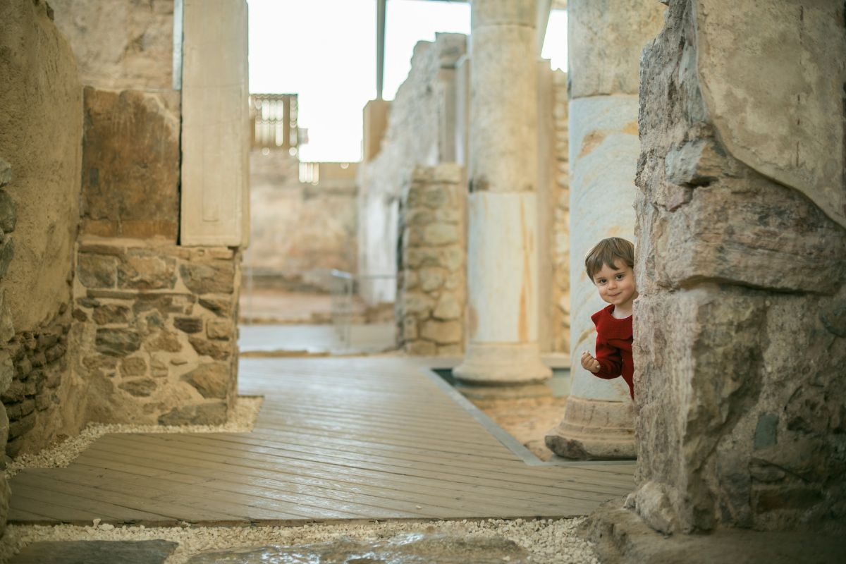 Cartagena Puerto de Culturas. Foto tomada en el Museo del Barrio del Foro Romano Molinete.