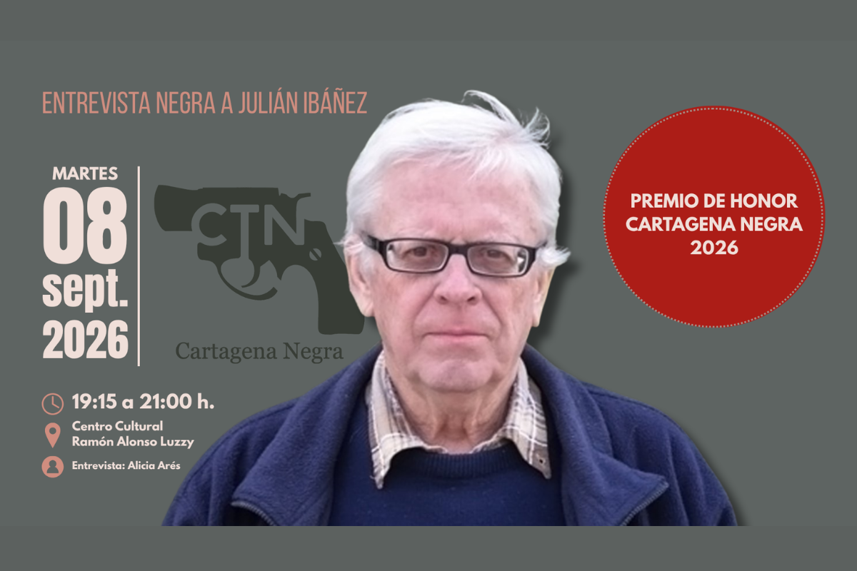 Julián Ibánez, premio de Honor Cartagena Negra