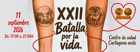 Donaci�n de sangre este viernes por la tarde con Carthagineses y Romanos