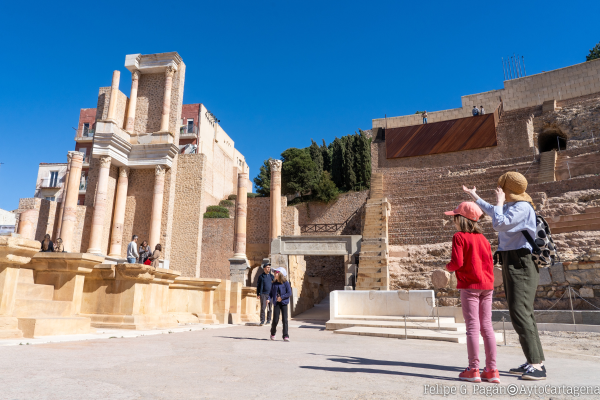 Teatro Romano de Cartagena. Imagen de archivo