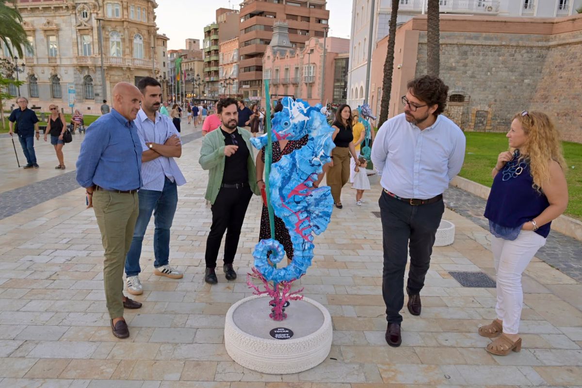 La exposición 'El Aventurero de Mar' llega al puerto de Cartagena