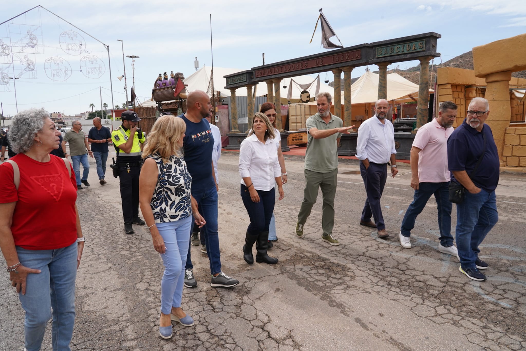 Ayuntamiento y Federación trabajan sin descanso para que el Campamento abra con normalidad tras las lluvias