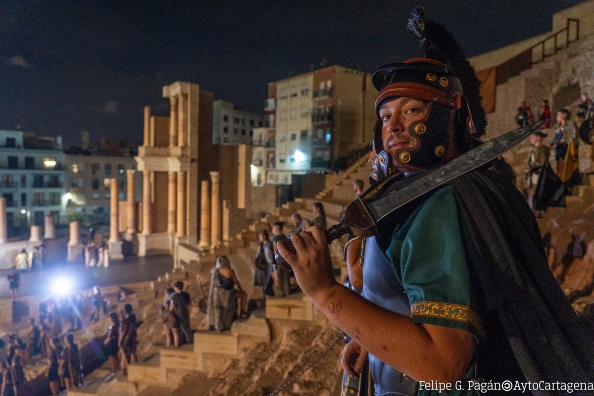 Jornada de puertas abiertas en Puerto de Culturas y Teatro Romano por Carthagineses y Romanos