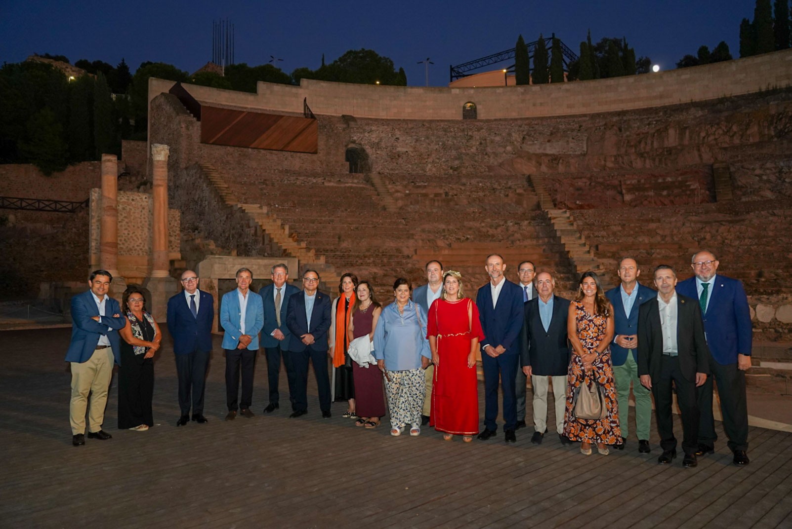 Cartagena recibe a la directiva de la CRUE en la víspera de la apertura del curso académico presidida por el Rey Felipe VI