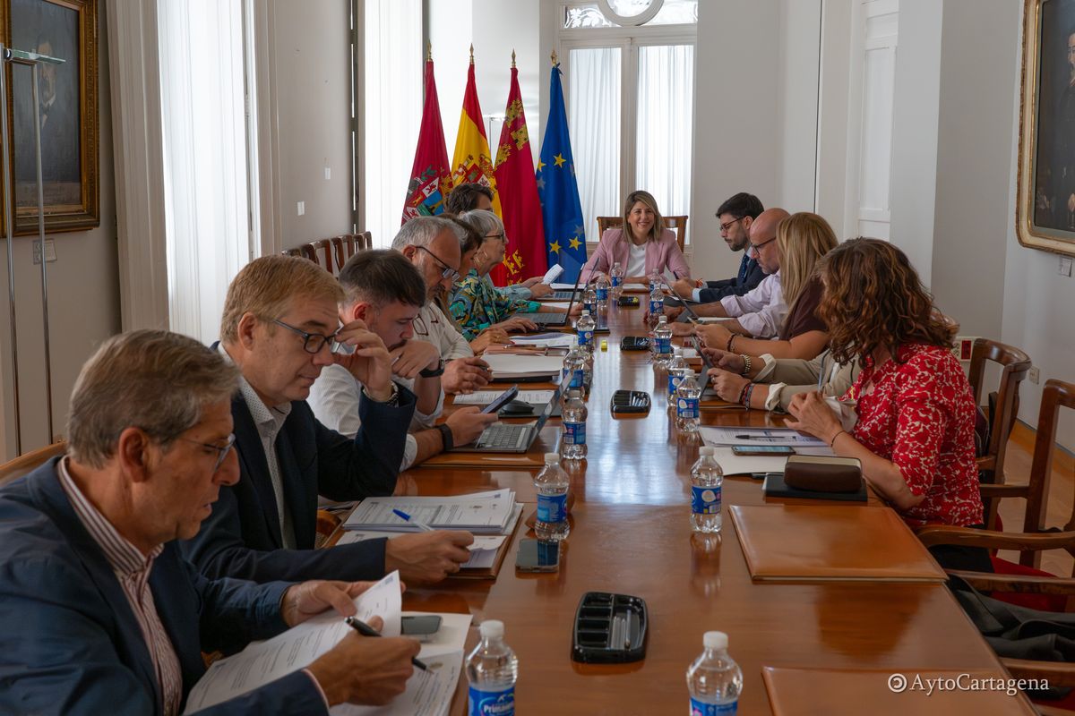 Reunión de la Junta de Gobierno local