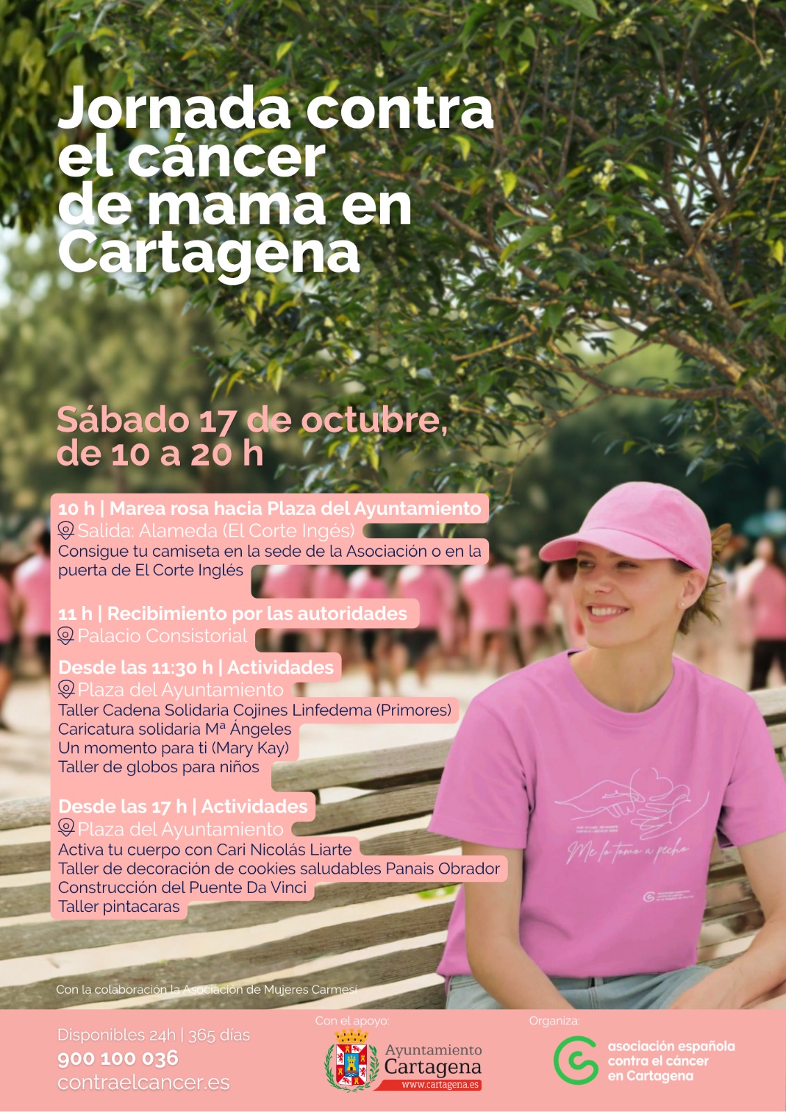 Jornada contra el c�ncer de mama en Cartagena