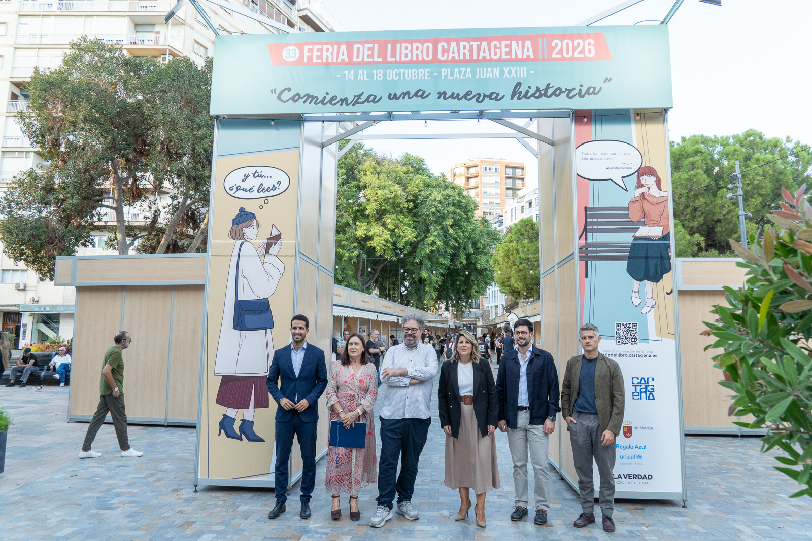 Sergio del Molino da el pistoletazo de salida a la Feria del Libro de Cartagena con un preg�n que reivindica la literatura como punto de encuentro