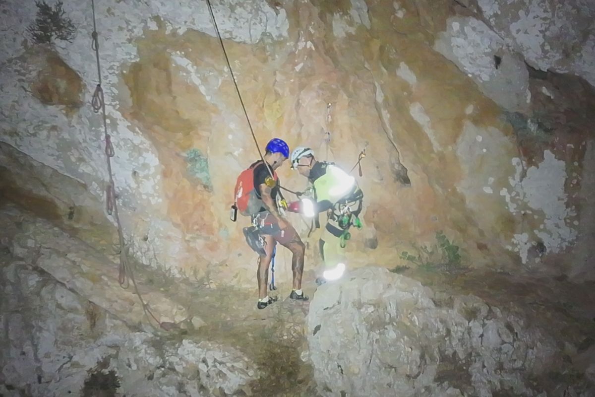 Bomberos Ayuntamiento Cartagena, rescate en montaña en Peñas Blancas. Octubre, 2026.