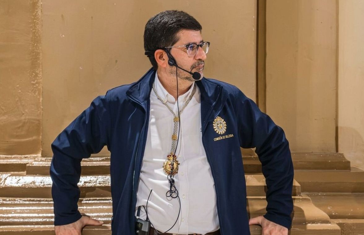 Miguel Fernández Gómez será el pregonero de la Semana Santa de Cartagena 2027 (foto Tomás Ortiz)