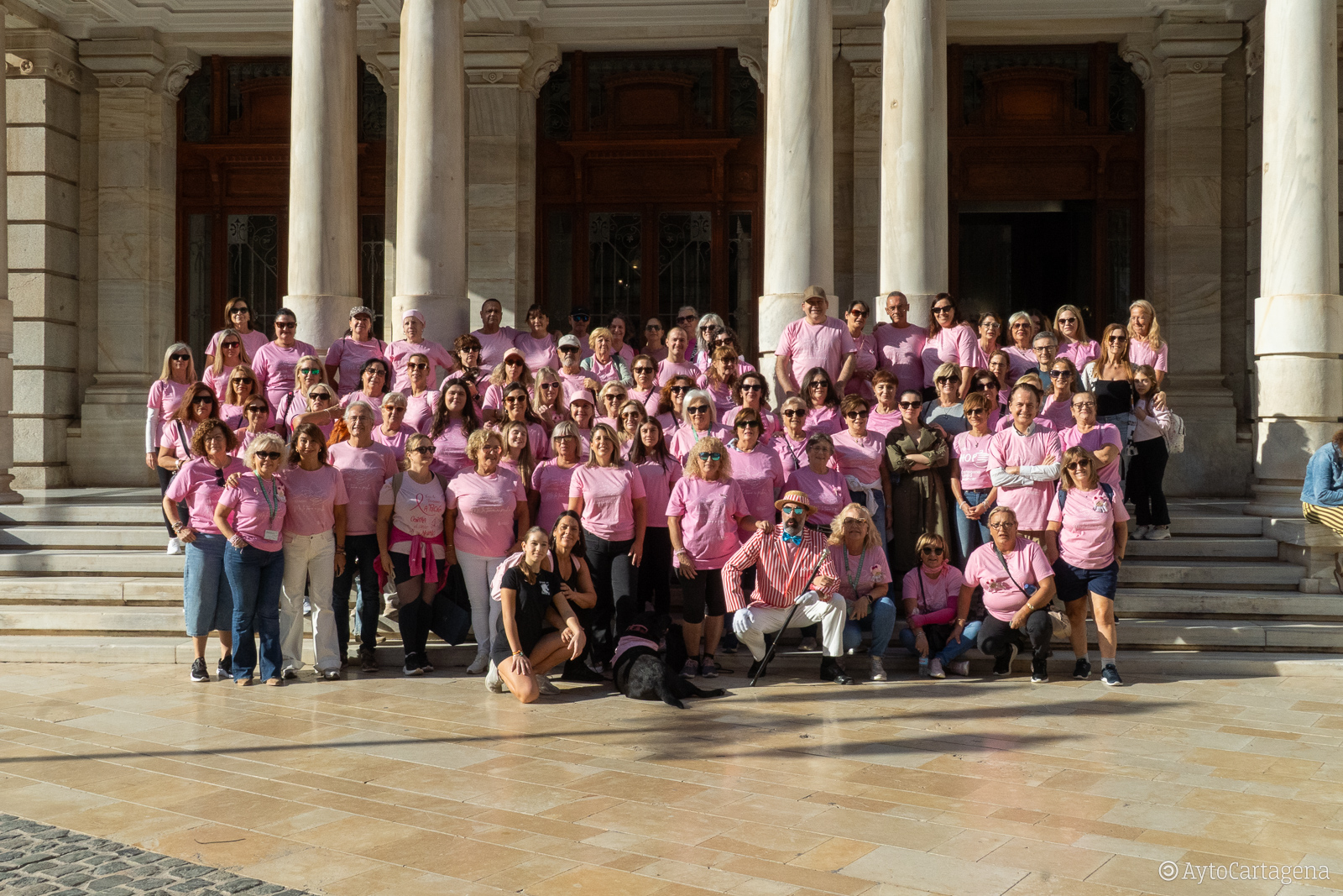 Marcha Solidaria organizada por la Asociación Española contra el Cáncer