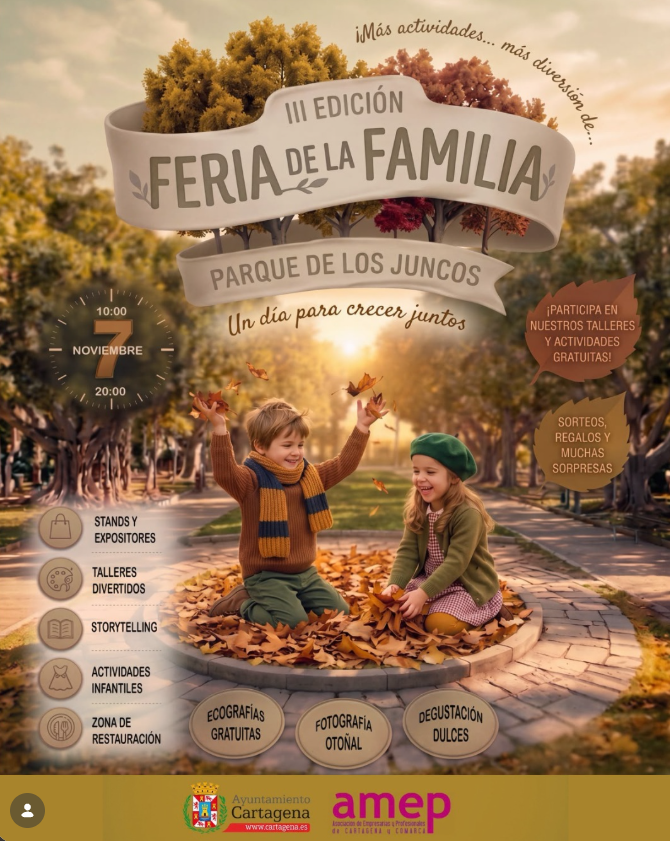 III Feria de la Familia en Cartagena (parque de los Juncos)