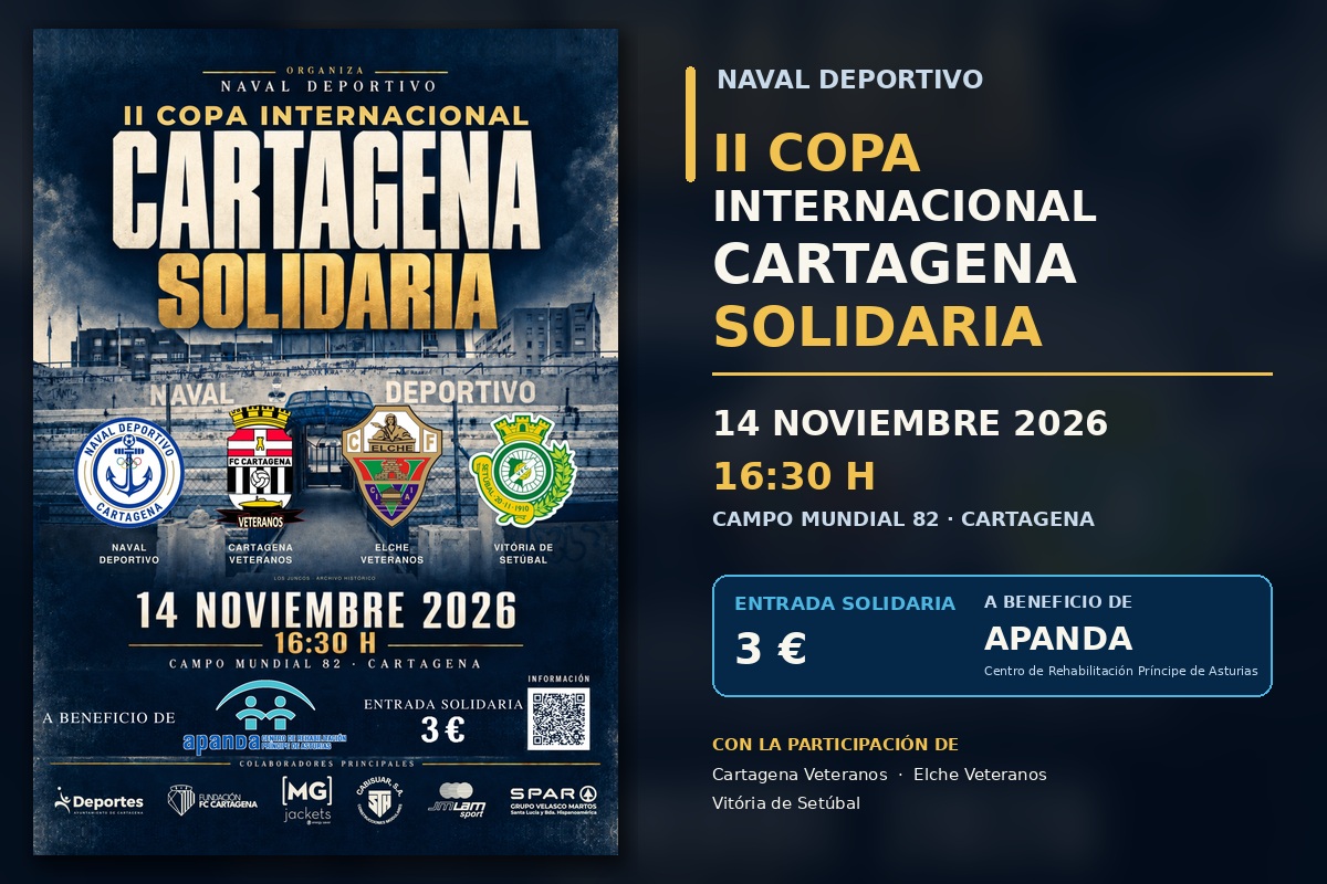 II Copa Cartagena Solidaria a beneficio de APANDA