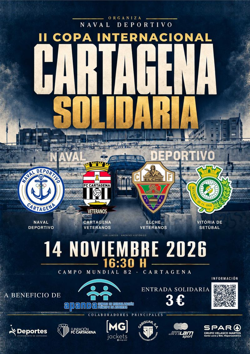 II Copa Cartagena Solidaria a beneficio de APANDA