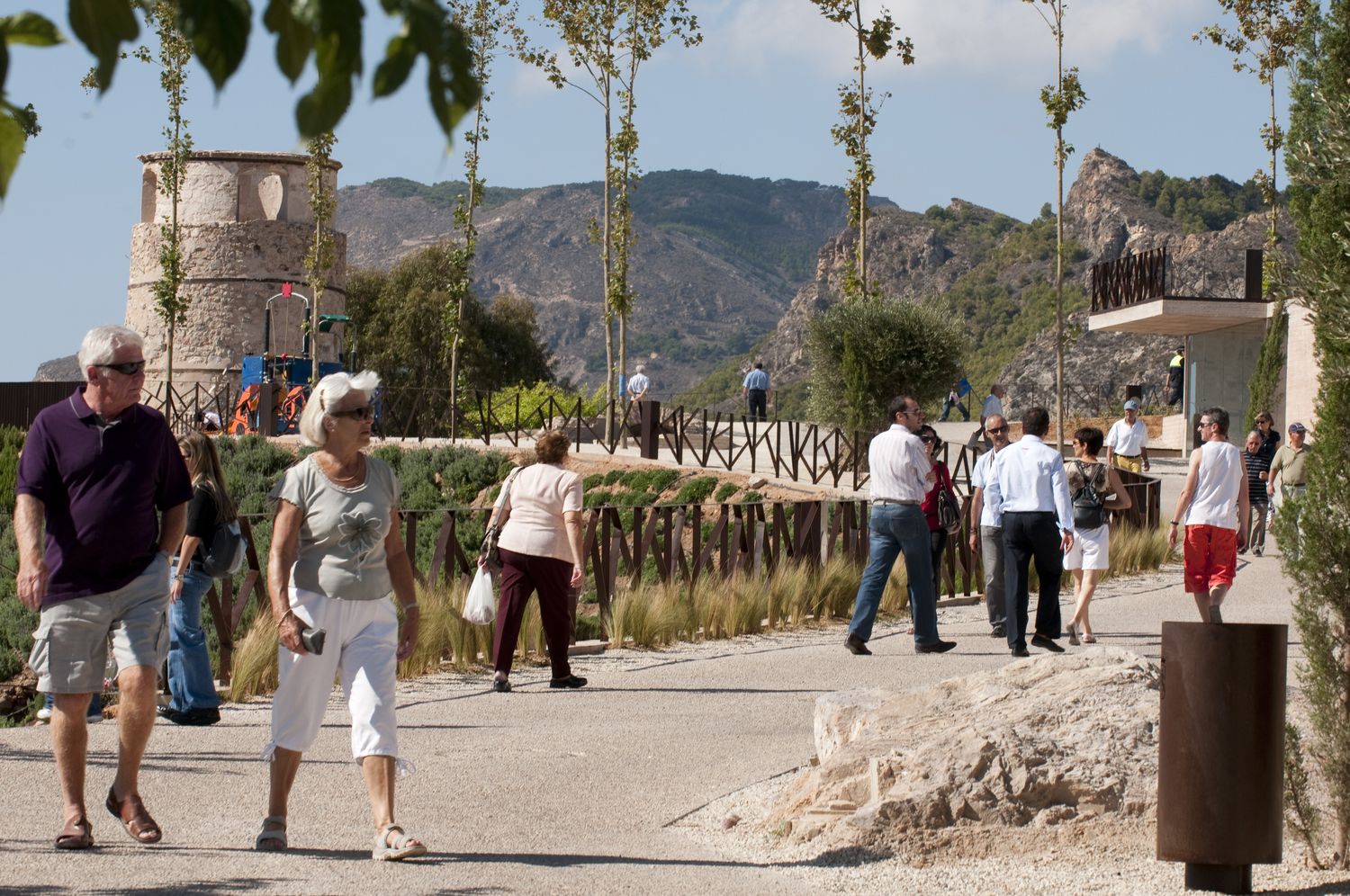 Apertura del parque del Molinete