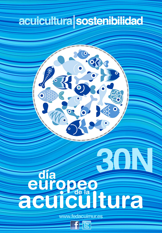 Cartel del Día Europeo de la Acuicultura