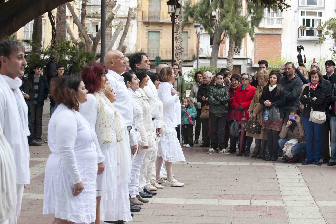 La Escuela Municipal de Teatro celebra el Da Mundial del Teatro en la Plaza San Francisco