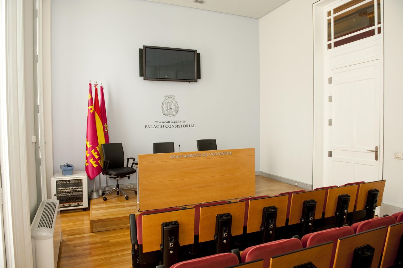 Sala de prensa del Palacio Consistorial