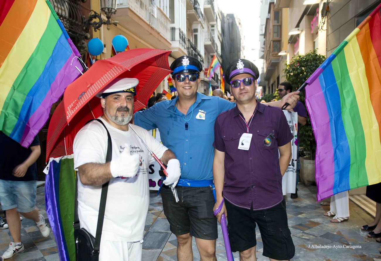 Imagen de archivo de la manifestacin por el Da del Orgullo Gay 2014