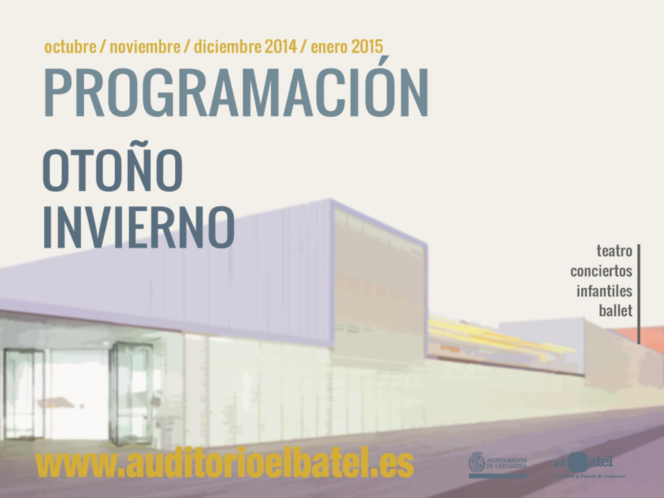 Programacin otoo-invierno 2014/2015 en El Batel