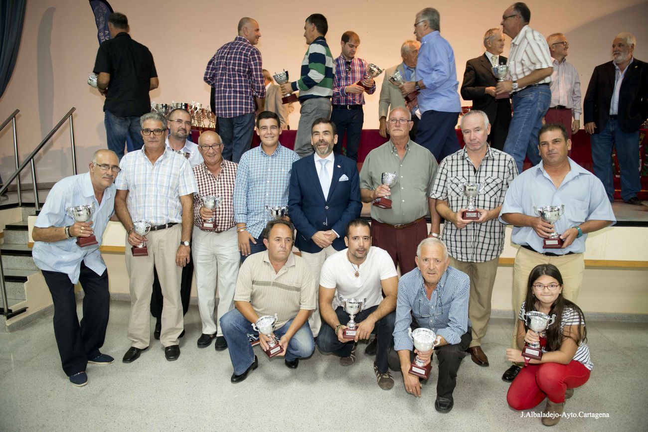 Entrega de trofeos del Campeonato Comarcal de bolos cartageneros